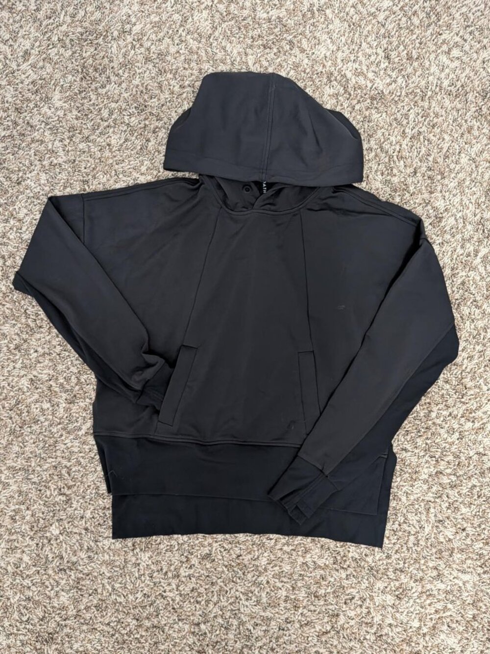 Athleta Mission Hoodie in Black